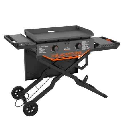 Adventure Ready 2-Burner 28" Propane Omnivore Griddle with Flexfold Legs